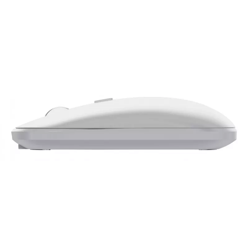 Klaviatuuri ja hiire komplekt TRUST Lyra Mini Wireless QWERTZ (RF + Bluetooth) valge, saksa paigutusega