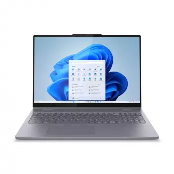 Lenovo IdeaPad 5 2-in-1 16IAL10 Intel Core Ultra 5 225U hübriid (2-ühes) 40,6 cm (16-tolline) puuteekraan WUXGA 16 GB LPDDR5x-SDRAM 1 TB SSD Wi-Fi 7 (802.11be) Windows 11 Home saksa hall