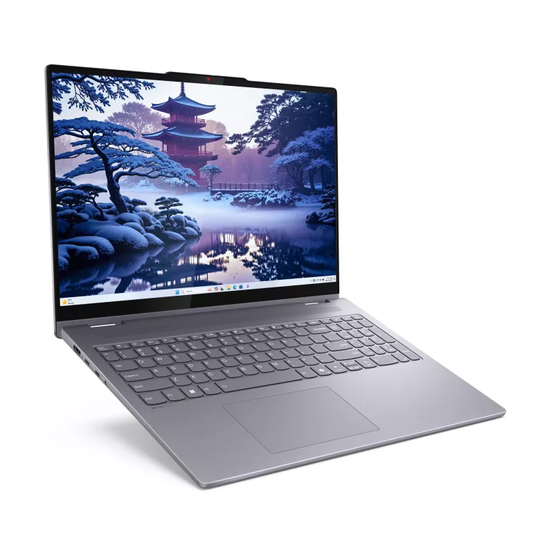 Lenovo IdeaPad 5 2-in-1 16IAL10 Intel Core Ultra 5 225U hübriid (2-ühes) 40,6 cm (16-tolline) puuteekraan WUXGA 16 GB LPDDR5x-SDRAM 1 TB SSD Wi-Fi 7 (802.11be) Windows 11 Home saksa hall