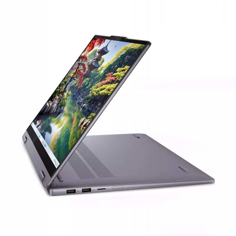 Lenovo IdeaPad 5 2-in-1 16IAL10 Intel Core Ultra 5 225U hübriid (2-ühes) 40,6 cm (16-tolline) puuteekraan WUXGA 16 GB LPDDR5x-SDRAM 1 TB SSD Wi-Fi 7 (802.11be) Windows 11 Home saksa hall