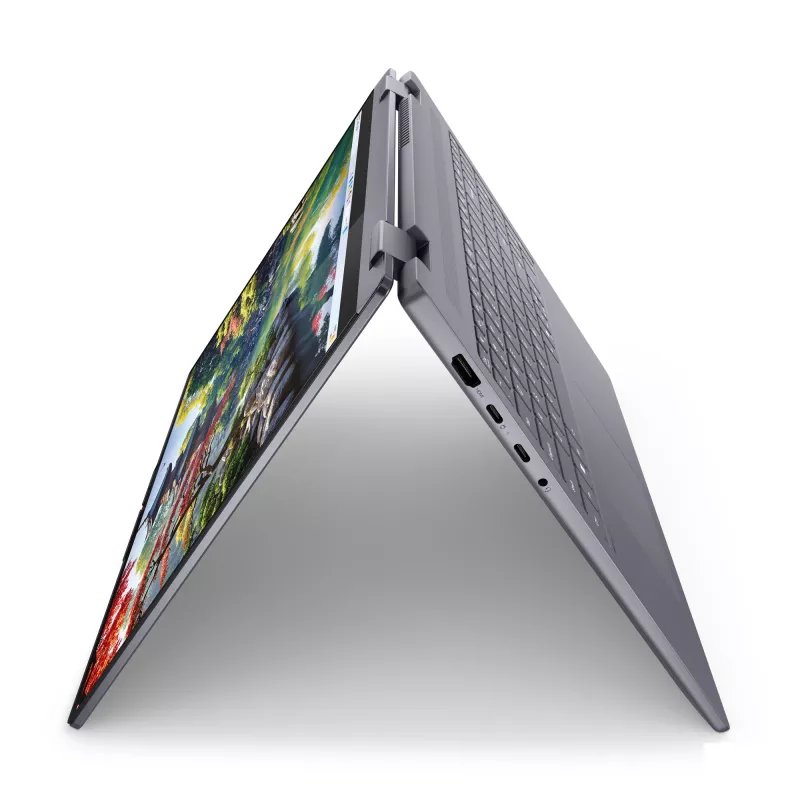Lenovo IdeaPad 5 2-in-1 16IAL10 Intel Core Ultra 5 225U hübriid (2-ühes) 40,6 cm (16-tolline) puuteekraan WUXGA 16 GB LPDDR5x-SDRAM 1 TB SSD Wi-Fi 7 (802.11be) Windows 11 Home saksa hall