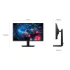 Samsung G70F arvutimonitor 68,6 cm (27 tolli) 3840 x 2160 pikslit 4K Ultra HD LCD must