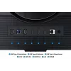 Samsung G70F arvutimonitor 68,6 cm (27 tolli) 3840 x 2160 pikslit 4K Ultra HD LCD must