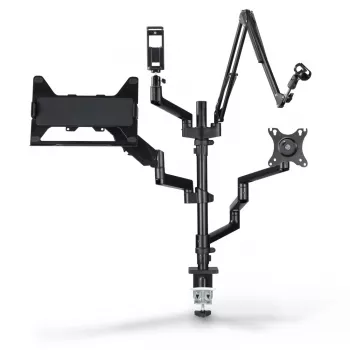 Hama 00004663 monitori alus 81.3 cm (32 tolli) Laud Must