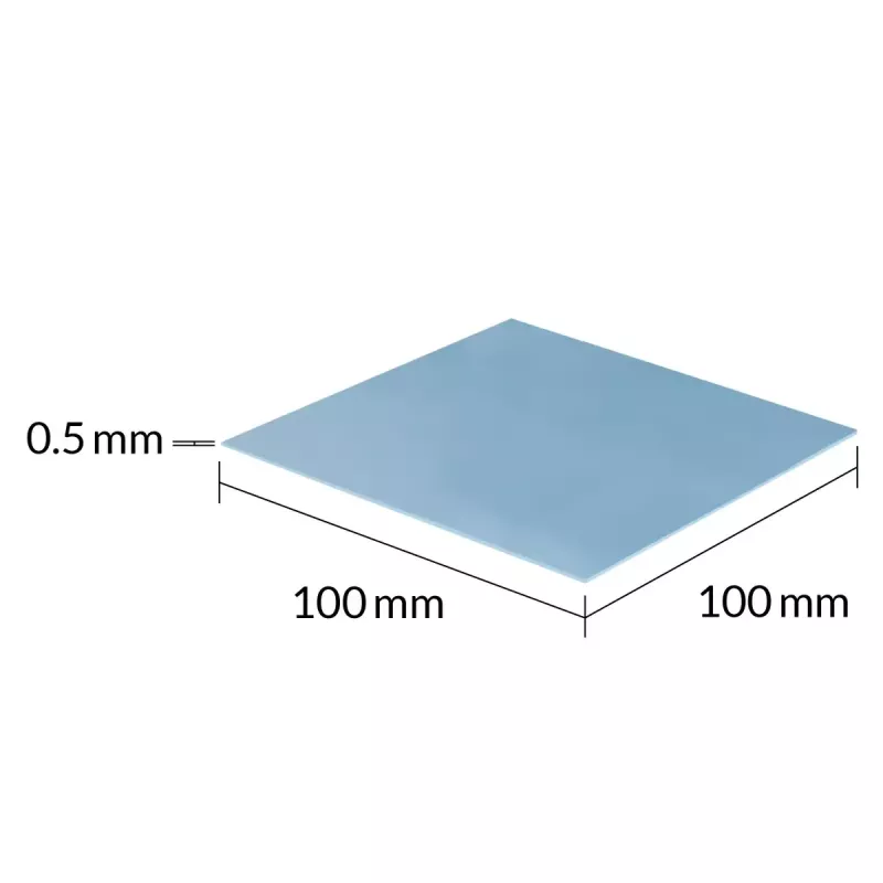 ARCTIC TP-3 Premium Performance Thermal Pad 100 x 100 mm, 0,5 mm