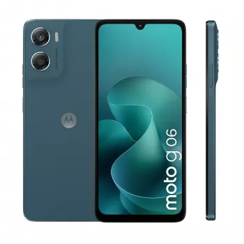 Nutitelefon Motorola moto g06 6,88-tolline LCD 120 Hz 4 GB/128 GB Sinine, MediaTek Helio G81, 50 MP, 5200 mAh, Dual SIM, IP64