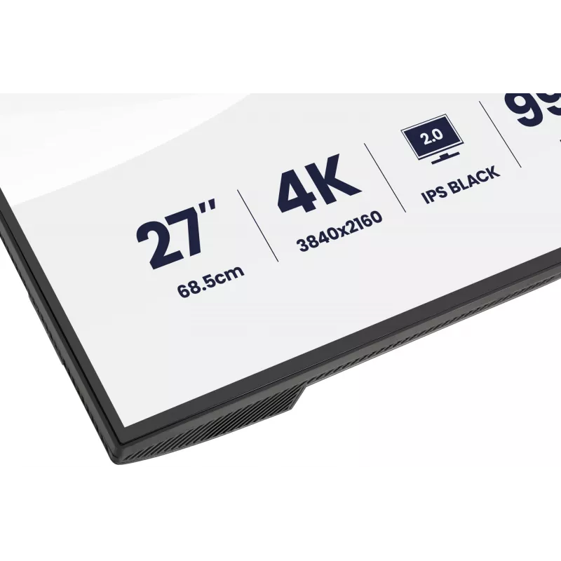 iiyama PROGRAPHIC HB2701UHSNP-B1 arvutimonitor 68,6 cm (27 tolli) 3840 x 2160 pikslit 4K Ultra HD LCD must