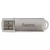 Hama Laeta FlashPen, USB 2.0, 128 GB USB-mälupulk, USB-tüüp A, hõbedane