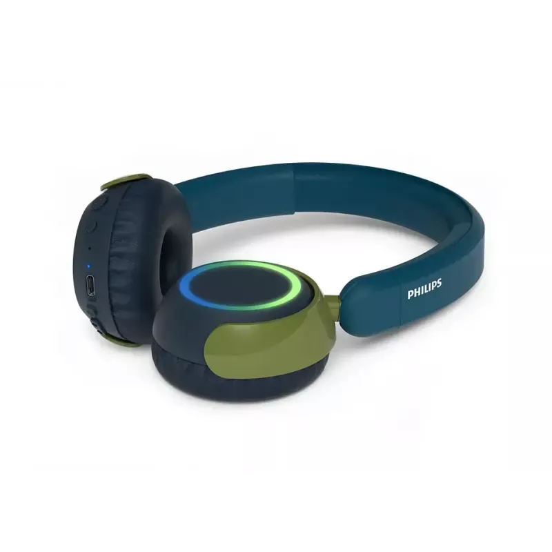 Philips 4000 seeria TAK4200CT/00 kõrvaklapid/peakomplekt Juhtmeta Peapael Kõned/Muusika Bluetooth Sinine, Roheline