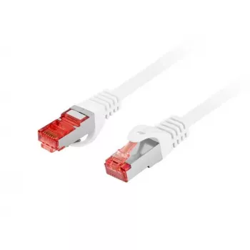LANBERG võrgukaabel Cat6 S/FTP (S-STP) RJ-45 – RJ-45 0,25 m Valge