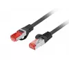 Võrgukaabel Lanberg PCF6-10CU-0500-BK RJ-45 Cat6 5 m Must