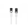 LANBERG võrgukaabel Cat8.1 S/FTP (S-STP) RJ-45–RJ-45 Valge 0,25 m