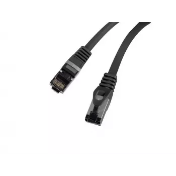 LANBERG võrgukaabel Cat8.1 S/FTP (S-STP) RJ-45–RJ-45 Must 0,25 m