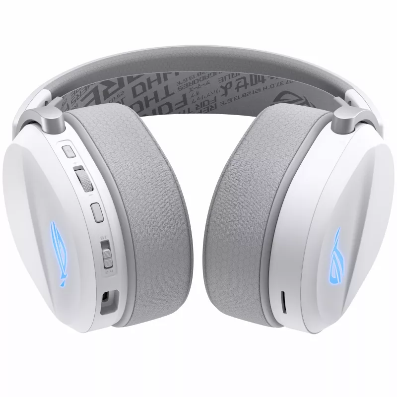 ASUS ROG Pelta peakomplekt Juhtmega ja juhtmevaba Peavõru Mängimine USB USB-C Bluetooth Valge