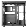 PC Case TACENS Mars Gaming MCV-ONE Midi Tower — Must, ATX/Micro-ATX/Mini-ITX, karastatud klaas, toetab 120 mm ventilaatoreid
