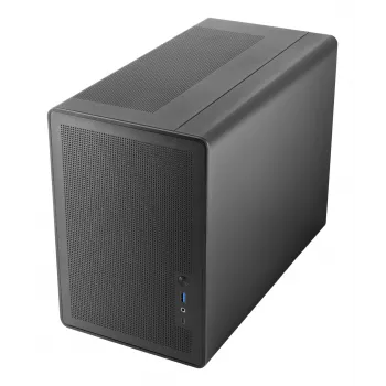 PC Mini Torni korpus TACENS Mars Gaming MC-XPRO — Mini-ITX/Micro-ATX, SFX toiteploki tugi, võrk, must, 120 mm ventilaatorid