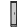 APC Easy Rack, 48U, must, katusega, rataste, jalgade, 4 kronsteini ja külgpaneelidega, põhjata, 2258K x 600L x 1000S mm