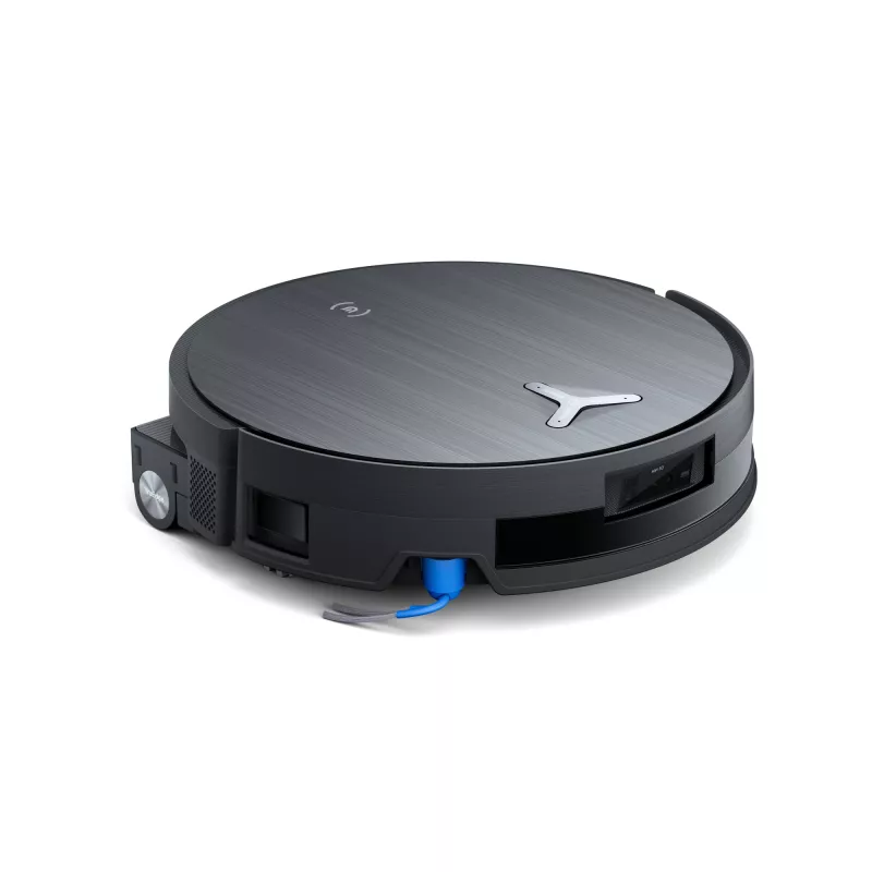 Robot vacuum cleaner Ecovacs Deebot X11 Pro Omni — must, Li‑Ion 6400 mAh, 206 min tööaeg, 0,22 L tolmumahuti, baasjaam 2,5 L