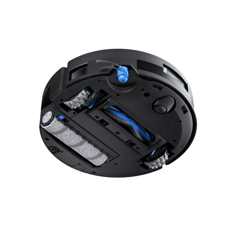 Robot vacuum cleaner Ecovacs Deebot X11 Pro Omni — must, Li‑Ion 6400 mAh, 206 min tööaeg, 0,22 L tolmumahuti, baasjaam 2,5 L
