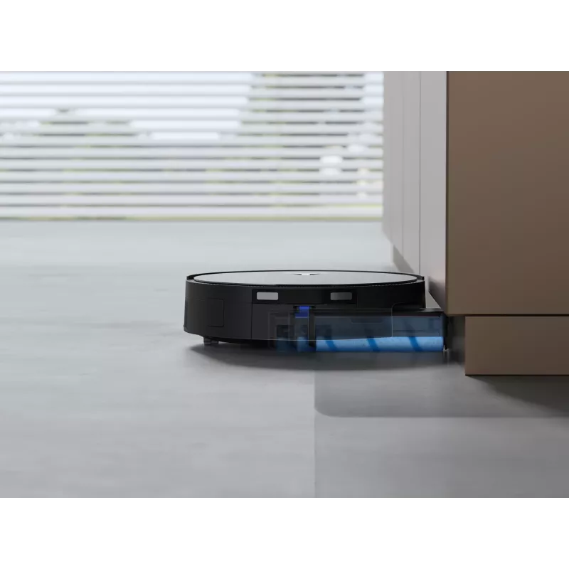 Robot vacuum cleaner Ecovacs Deebot X11 Pro Omni — must, Li‑Ion 6400 mAh, 206 min tööaeg, 0,22 L tolmumahuti, baasjaam 2,5 L