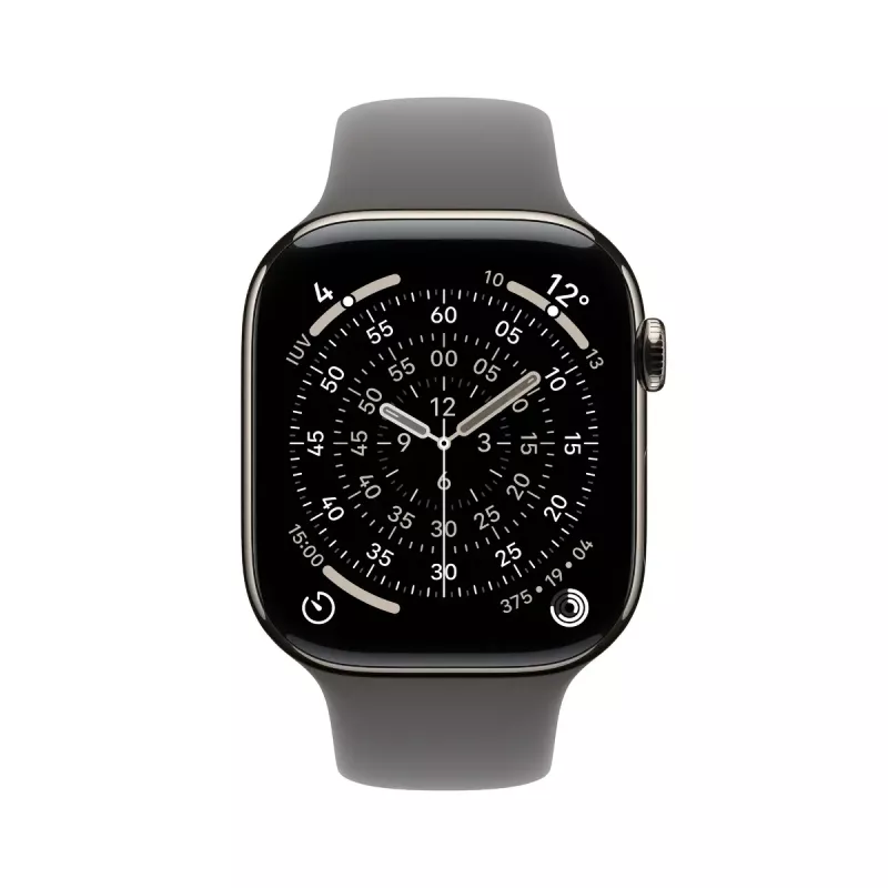 Nutikell Apple Watch Series 11 GPS + Cellular 46mm titaankorpusega hall rihm