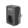 APC PME1WU2B-GR liigpingekaitse Must, Hall 1 vahelduvvoolupesa 230 V
