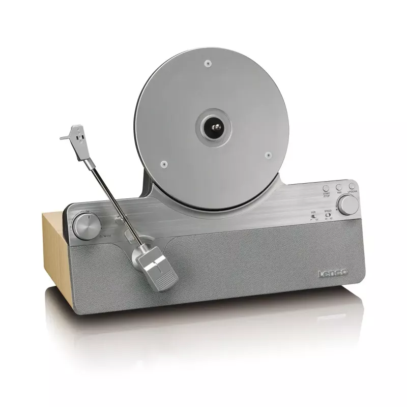 Rihmveoga audiopöördlauad Lenco LSA-071SI, täisautomaatne, hall, Bluetooth, 3,5 mm, 10 W