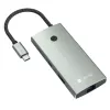 Techly IUSB32C-HUB6HPDI liidese jaotur USB 3.2 Gen 1 (3.1 Gen 1) USB-C 5000 Mbit/s Alumiinium