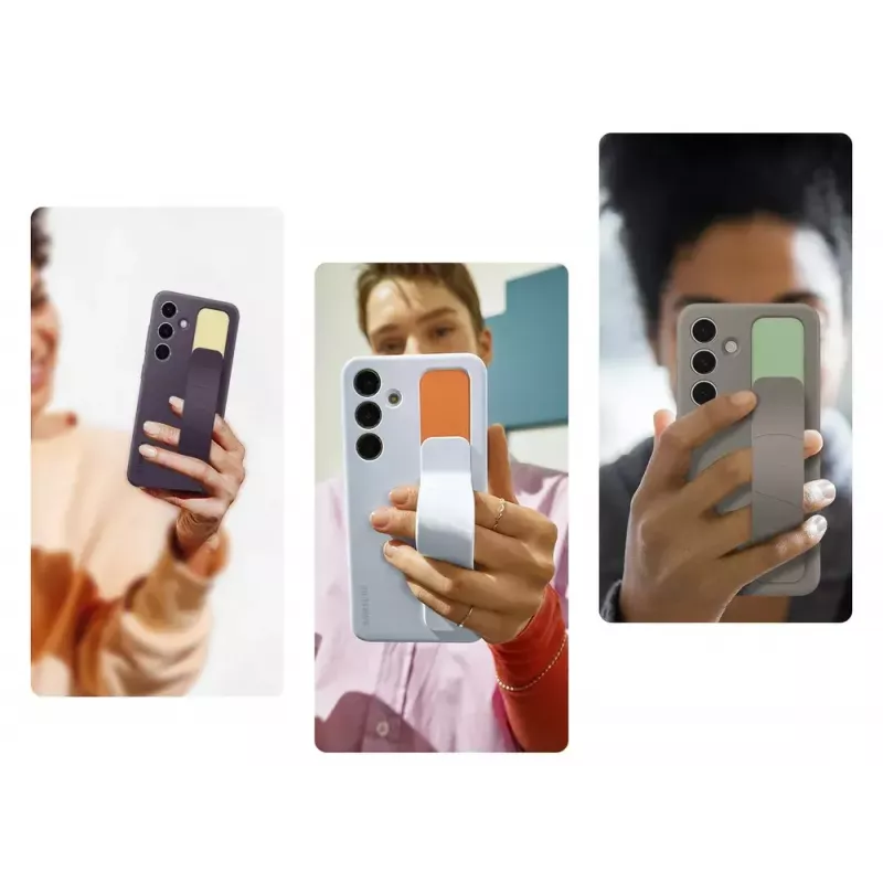 Samsung Standing Grip Case Taupe mobiiltelefoni ümbris 15,8 cm (6,2 tolli) ümbris Hall