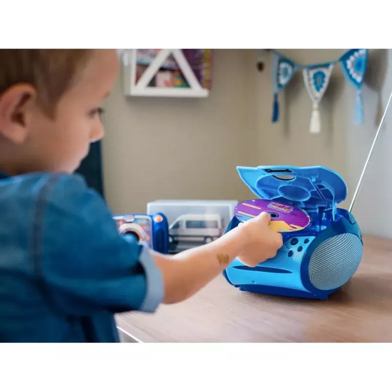 Kaasaskantav raadio Lenco SCD-24BU Kids FM 4W 60dB