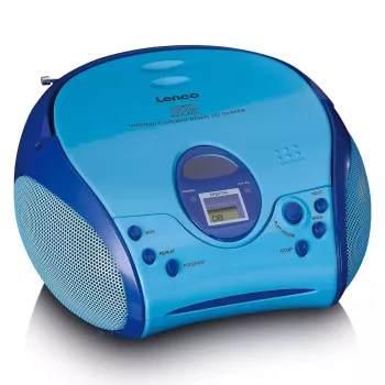 Kaasaskantav raadio Lenco SCD-24BU Kids FM 4W 60dB