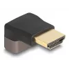 DeLOCK HDMI adapter isane emasele 90° ülespoole nurga all 8K 60 Hz hall metallist