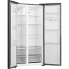 Gorenje Side by Side külmkapp NRS917E41BXWD, eraldiseisev, Ameerika tüüpi uks, must, 2 ust, puutetundlik, LED