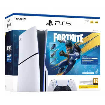 Sony PlayStation 5 - Fortnite Flowering Chaos Bundle 1 TB Wi-Fi Must, Valge