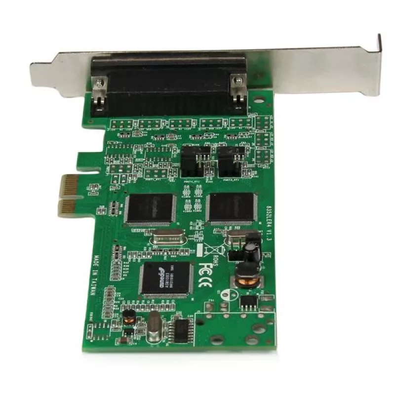 StarTech.com 4-pordiline PCI Express PCIe jadakombokaart - 2 x RS232 2 x RS422 / RS485
