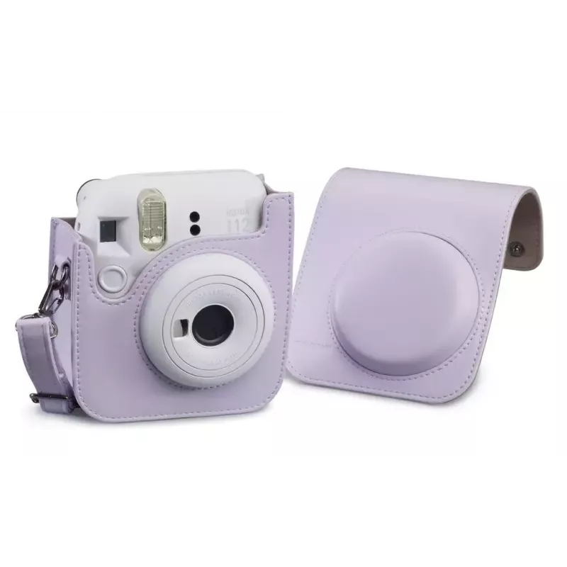 Korpuse ümbris Cullmann RIO Fit 120 Fujifilm Instax mini 12 jaoks, lilla, õlarihm, 1 välistasku