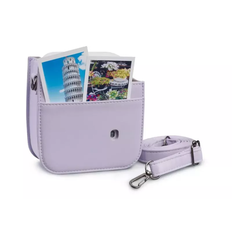 Korpuse ümbris Cullmann RIO Fit 120 Fujifilm Instax mini 12 jaoks, lilla, õlarihm, 1 välistasku