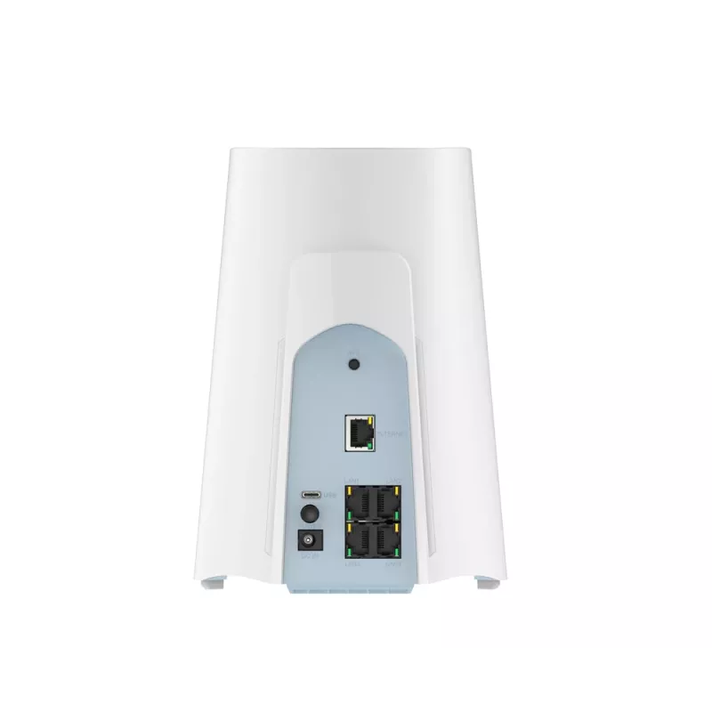 D-Link AX6000 Wi-Fi 6 SOHO ruuter, Wi-Fi 6E (802.11ax), kahesageduslik (2,4 GHz / 5 GHz), Ethernet LAN, valge, lauaruuter