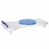 Vannipink ActionMed LW400AM 2-ühes pöörleva ülekandeplaadiga, valge, niiskuskindel, ergonoomiline iste, riputusaas