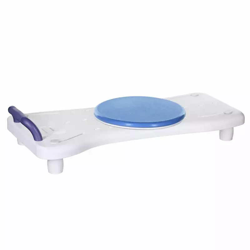Vannipink ActionMed LW400AM 2-ühes pöörleva ülekandeplaadiga, valge, niiskuskindel, ergonoomiline iste, riputusaas