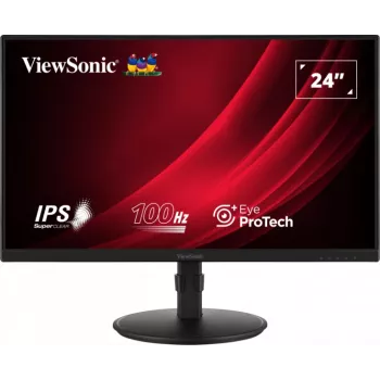 Viewsonic VG2408A-MHD arvutimonitor 61 cm (24 tolli) 1920 x 1080 pikslit Full HD LED must
