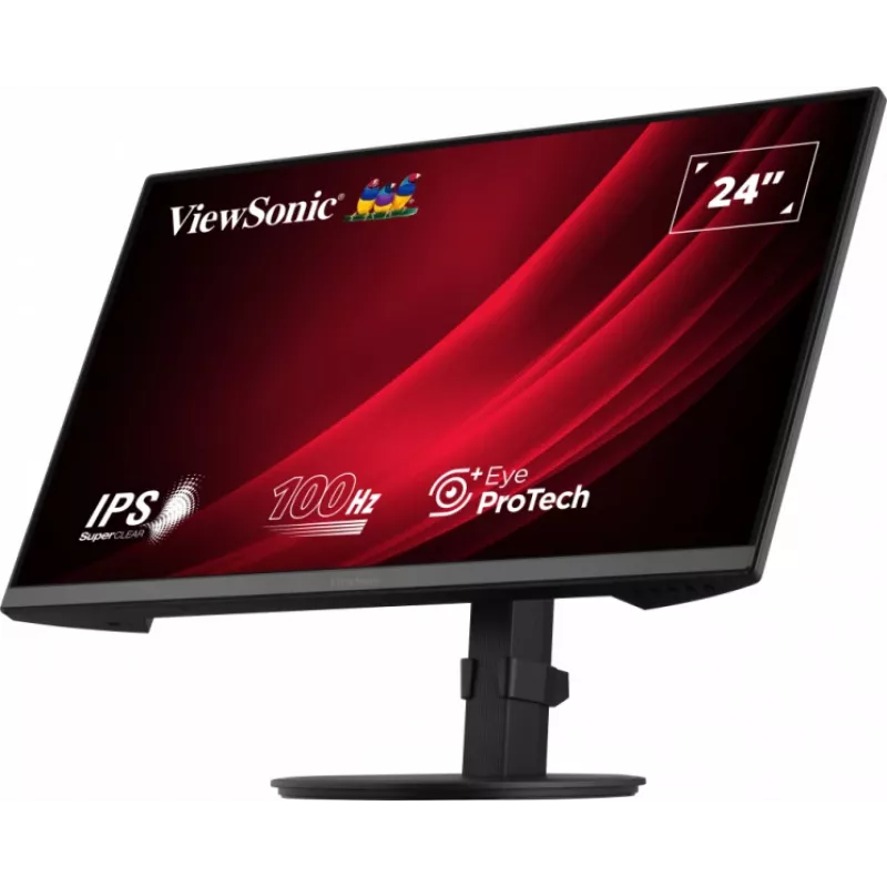 Viewsonic VG2408A-MHD arvutimonitor 61 cm (24 tolli) 1920 x 1080 pikslit Full HD LED must