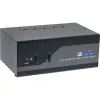 InLine KVM lauaarvuti lüliti, 2-pordiline, topeltmonitor, DP+HDMI, 4K, USB 3.0, Audio