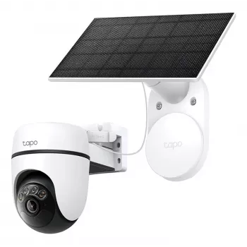 TP-Link Tapo päikeseenergial töötav pööratava/kallutatava turvakaamera komplekt