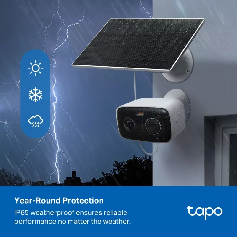 TP-Link Tapo C400 KIT Box IP-turvakaamera Välitingimustesse 1920 x 1080 pikslit Seinale