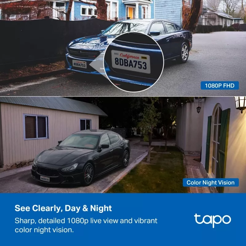TP-Link Tapo C400 KIT Box IP-turvakaamera Välitingimustesse 1920 x 1080 pikslit Seinale