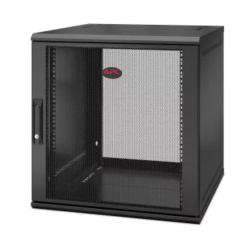 APC NetShelter WX AR112SH6 - 12U, 19-tolline paigakapp, seinale kinnitatav, eelmonteeritud, 600 mm sügav
