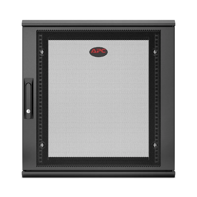 APC NetShelter WX AR112SH6 - 12U, 19-tolline paigakapp, seinale kinnitatav, eelmonteeritud, 600 mm sügav