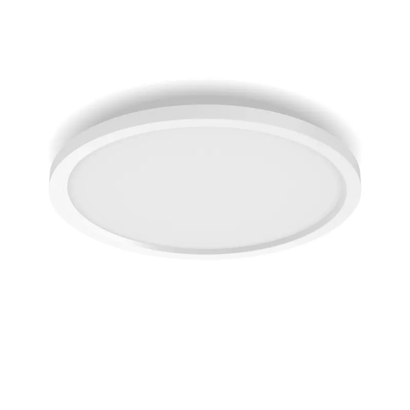 Philips Surimu ümarpaneel, nutikas laevalgusti, Bluetooth/Zigbee, valge, alumiinium, mitmevärviline, 2000 K