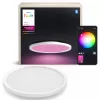 Philips Surimu ümarpaneel, nutikas laevalgusti, Bluetooth/Zigbee, valge, alumiinium, mitmevärviline, 2000 K